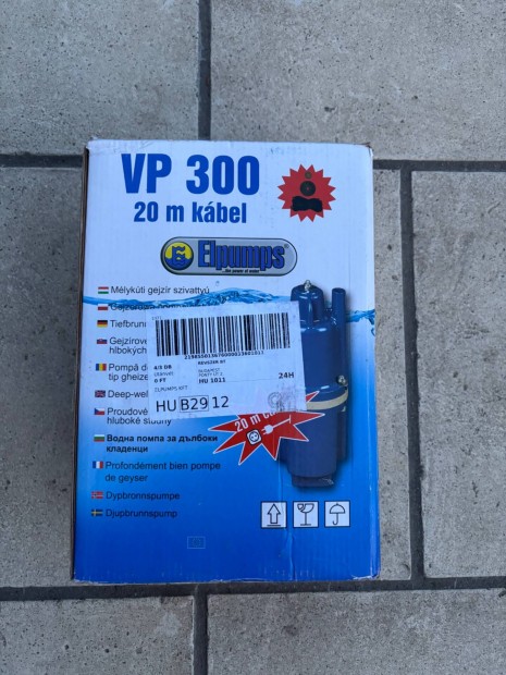 Elpumps VP300 mlykti szivatty 20m