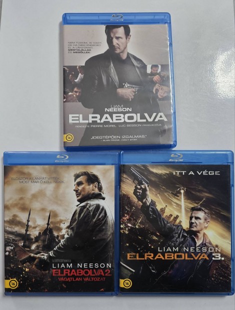 Elrabolva trilgia blu-ray