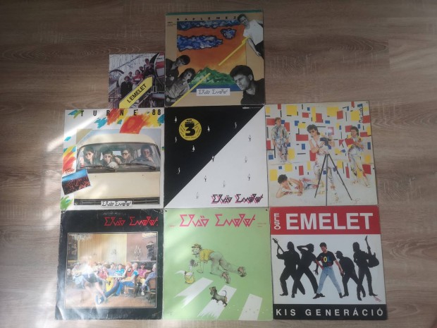 Első emelet bakelit lemezek