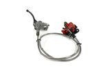 Első fék készlet 2 dugattyús Hix Pit Bike / Dirt Bike piros