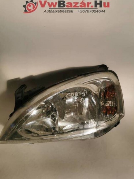 Első fényszóró Opel Corsa C bal