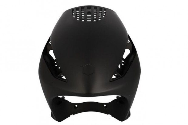 Els� idom matt fekete Piaggio Zip AC 1999 ut�ni