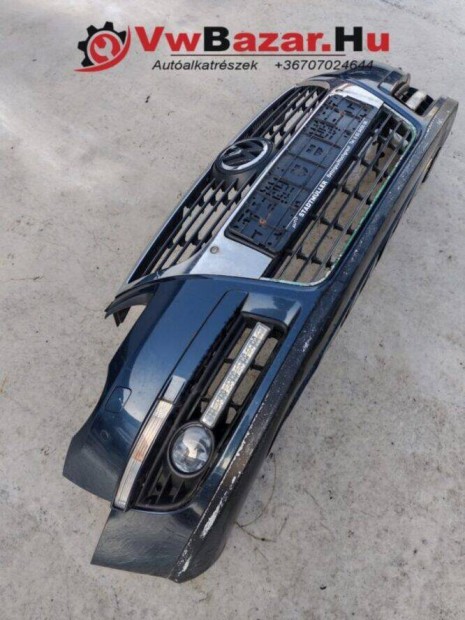 Első lökhárító VW Passat B6 sötétkék 2
