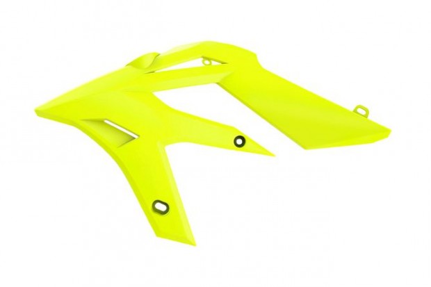 Első oldalpanelek neon sárga Polisport Beta Xtrainer számára