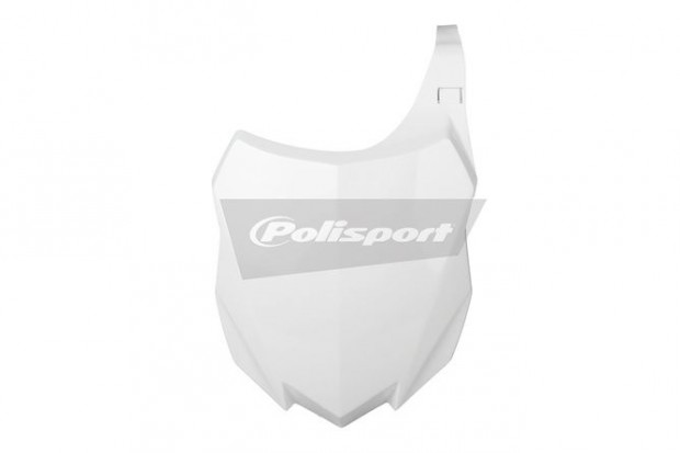 Első rendszámtábla Polisport KXF 250 / 450 13- fehér