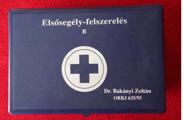 Elssegly-felszerels, lda. Dr. Baknyi Zoltn