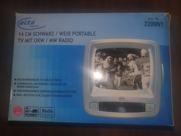 Elta 2209N1 mini TV - doboz + lers