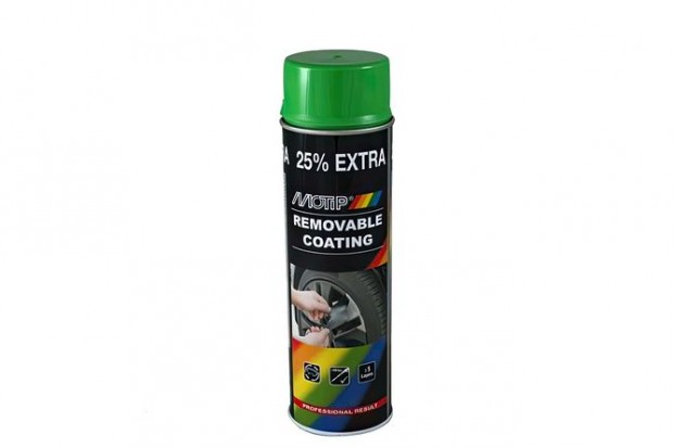 Eltávolítható Bevonat Motip Sprayplast zöld 500ml