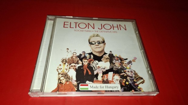 Elton John Rocket Man The definitive hits Cd ( Magyar)