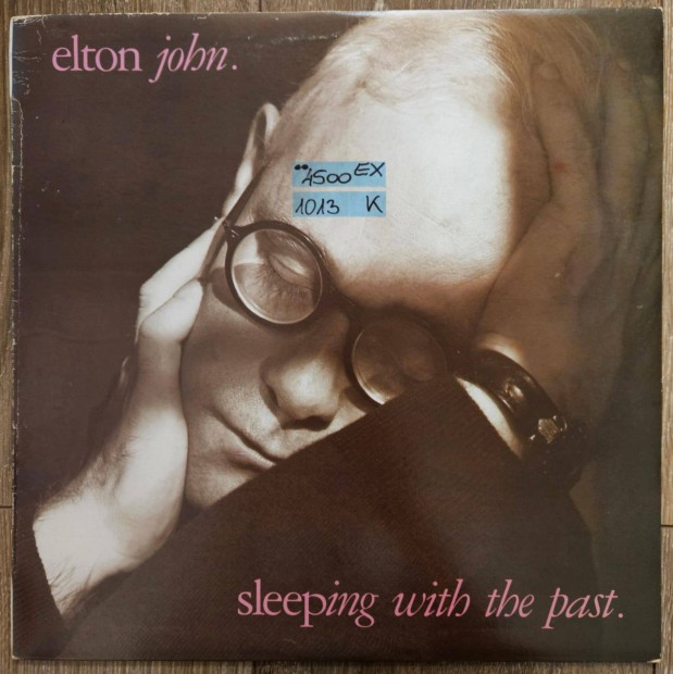 Elton John Sleeping With The Past bakelit lemez, hanglemez LP (1013)