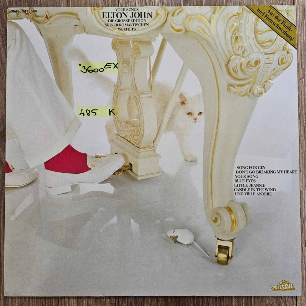 Elton John Your Songs bakelit lemez, hanglemez LP (485)