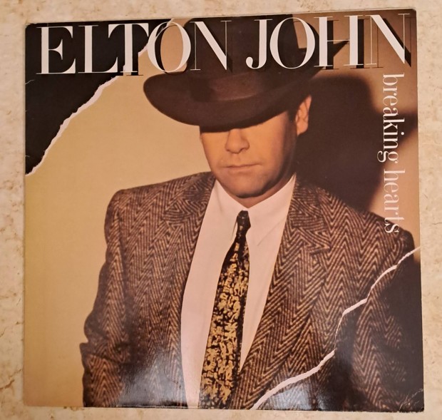 Elton John: Breaking my Heart cm bakelit lemeze 