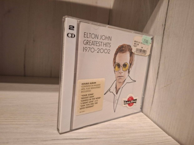 Elton John - Greatest Hits 1970-2002 - dupla CD