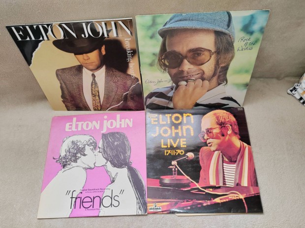 Elton John vinyl gyjtemny