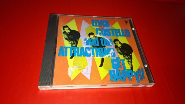 Elvis Costello And The Attractions Get happy Cd U.K.