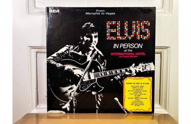 Elvis Presley From Memphis To Vegas / From Vegas To Memphis LP 1983