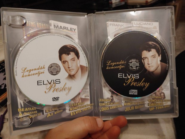 Elvis Presley Legendk koncertjei DVD+CD lemez 36 dal