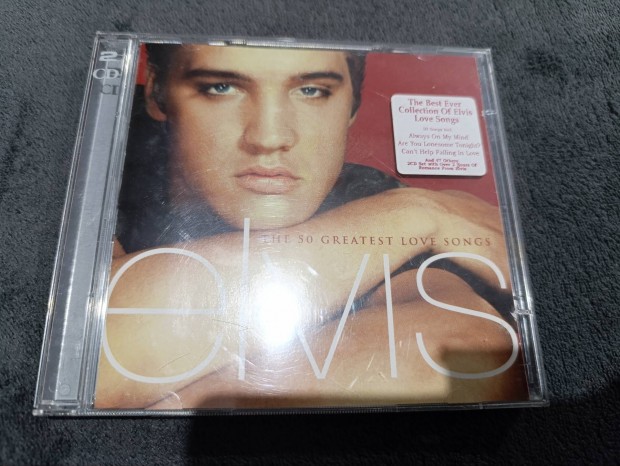 Elvis Presley The 50 Greatest Love Songs cd (dupla)