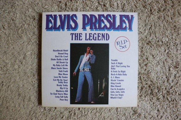 Elvis Presley - The Legend bakelit szett