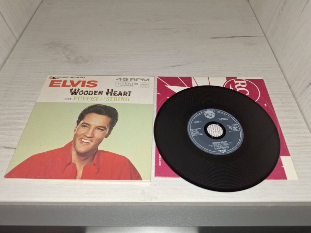 Elvis Presley - Wooden Heart - limitlt kiads, szmozott maxi CD