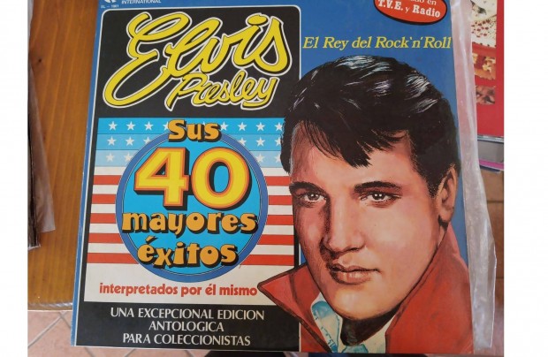 Elvis Presley bakelit hanglemezek eladók