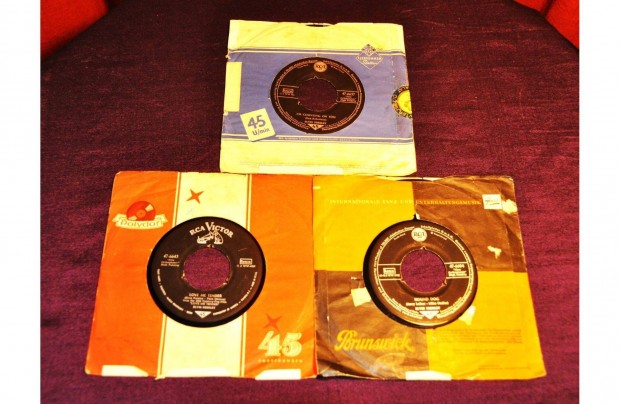 Elvis Presley bakelit kislemez csomag elad, 1969 Kanada, RCA s Decca