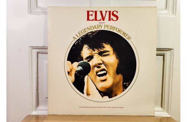 Elvis - A Legendary Performer - Volume 1 LP 1974. USA