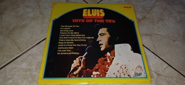 Elvis bakelit lemez
