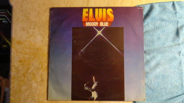 Elvis moody blue bakelit lemez