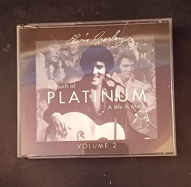 Elvis presley 2 cd-s platinum vlogats