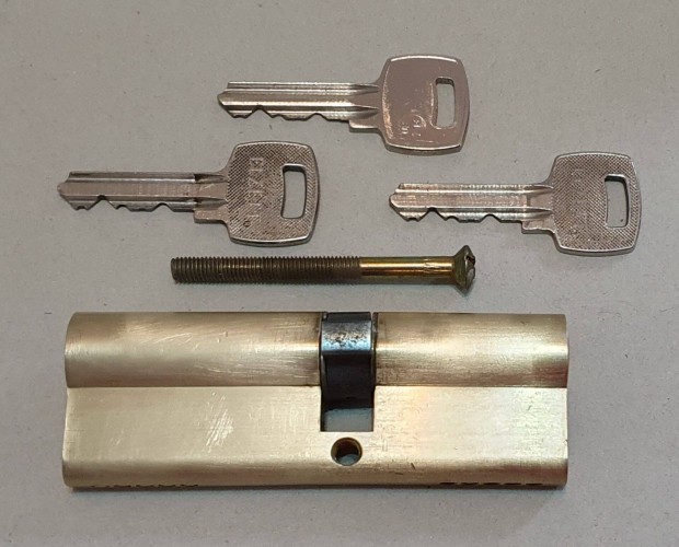 Elzett zrbett, 90 mm, 3 kulccsal, 40/50 cilinderzr, hengerzrbett