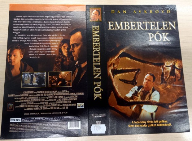 Embertelen pk - thriller VHS - Dan Aykroyd