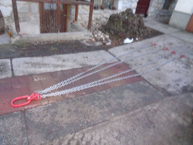 Emelőlánc új darulánc teherlánc emelő daru lánc 4 ágú lánc