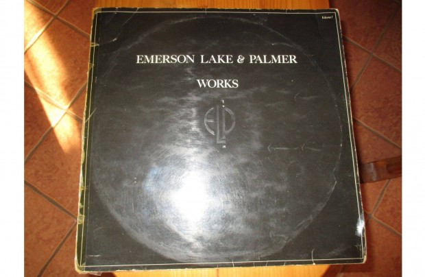 Emerson Lake & Palmer Works dupla LP hanglemez elad