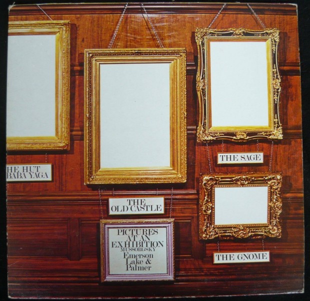 Emerson Lake & Palmer: Pictures at an exhibition (angol nyoms LP)