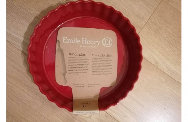 Emile Henry pitetál 28 cm Új