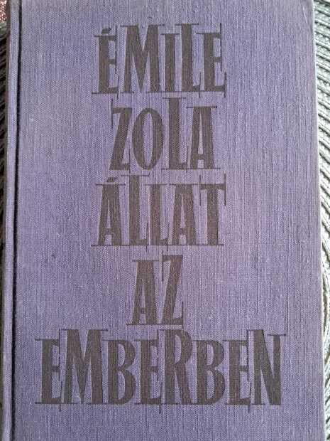 Emile Zola llat Az Emberben 