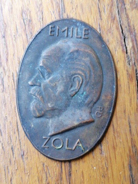 Emile Zola plaket