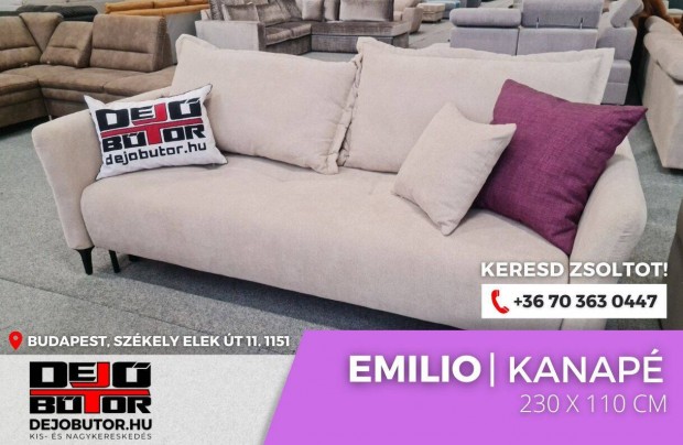 Emilio bzs sarok rugs kanap lgarnitra 230x110 cm