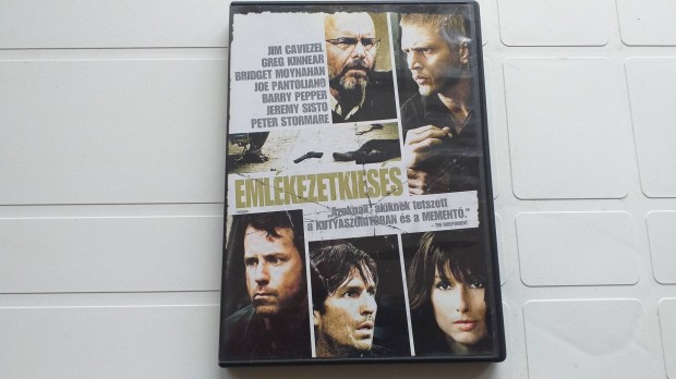 Emlekezetkiess thriller DVD film-Jim Caveziel