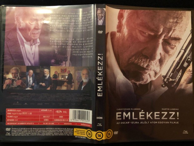 Emlkezz (karcmentes, Christopher Plummer, Martin Landau) DVD