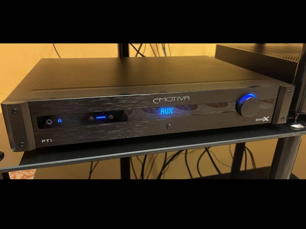 Emotiva PT1 sztere elerst- BT/DAC/Phono/tuner/SUB pre