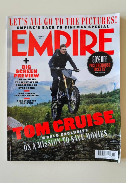 Empire 2021/summer Tom Cruise - angol nyelv