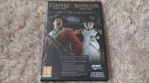 Empire + Napoleon Total War Game of the Year PC jtk