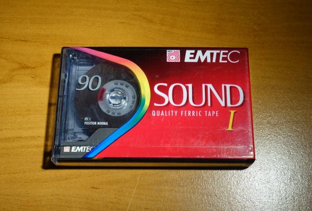 Emtec/Basf Sound1 90 bontatlan norml kazetta 1997 deck
