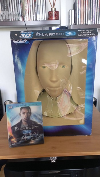 Én a Robot I, Robot Deluxe Sonny Head Limited Edition,bluray lemezzel