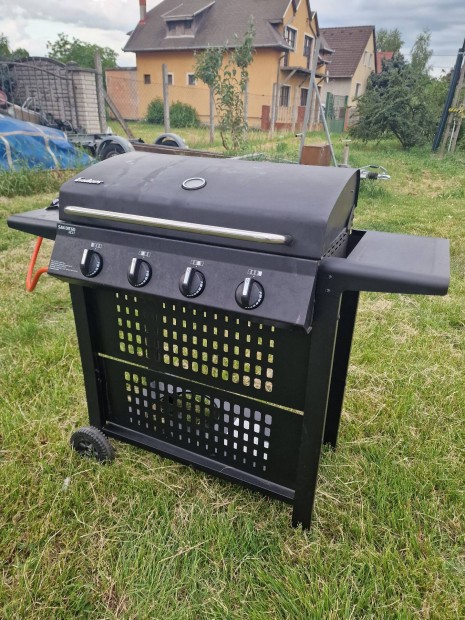 Enders német 4 égős 9 Kw-os grillkocsi gázgrill grillsütő