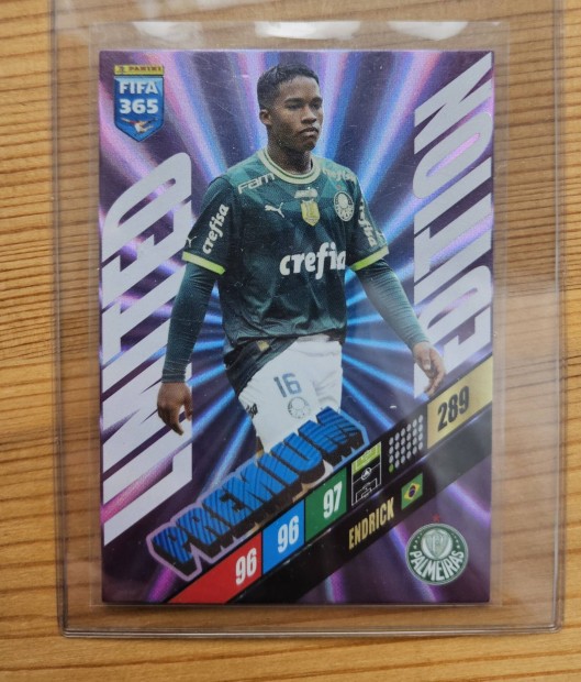 Endrick Limited Edition Panini lap eladó