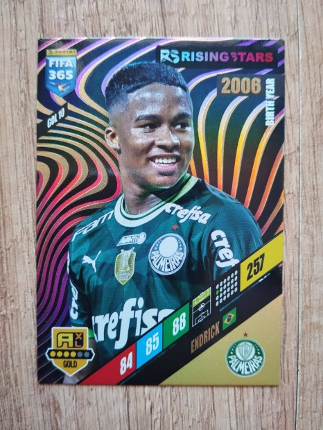 Endrick (Palmeiras) FIFA 365 2024 GOLD Rising Star focis krtya
