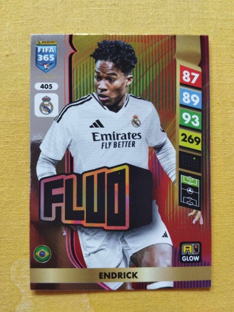 Endrick (Real Madrid) FIFA 365 2025 GLOW Fluo focis krtya